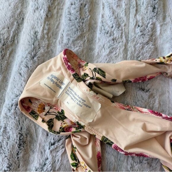 Hanky Panky Summer Floral Ruffle Bikini Bottoms - Picture 4 of 5